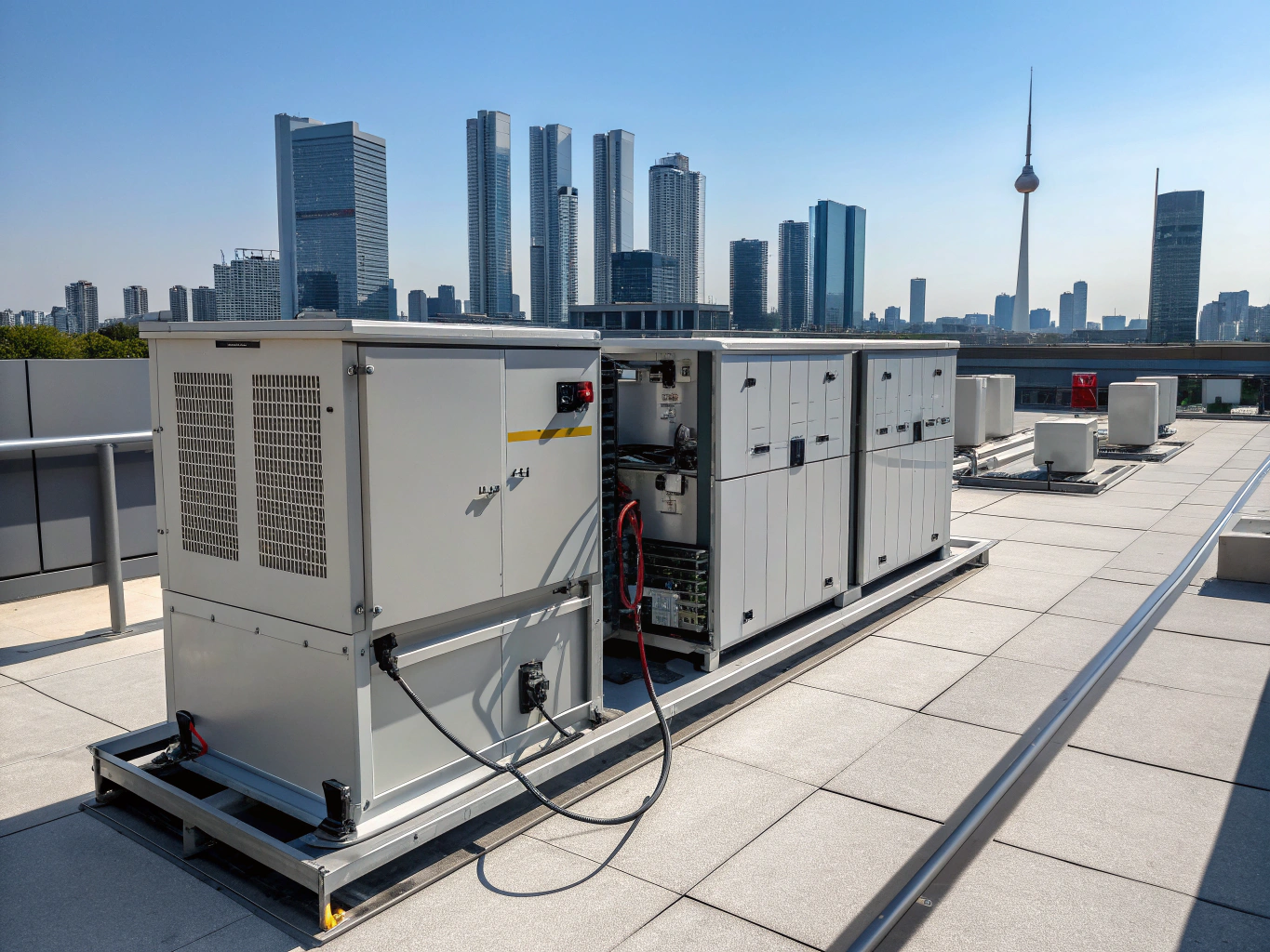 Commercial Rooftop Microgrid Enclosure