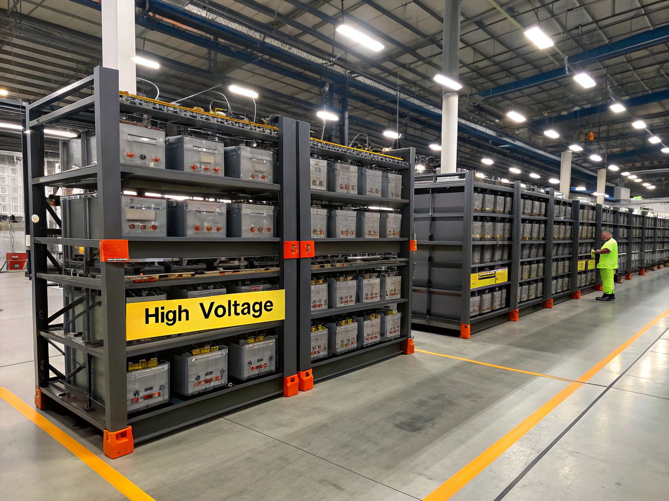 Industrial heavy-gauge steel cabinets for battery energy storage systems