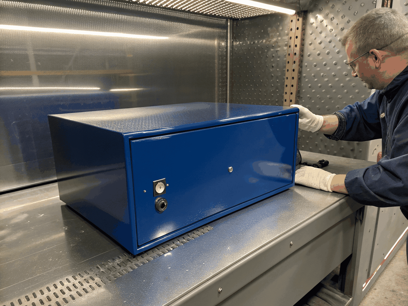 24U Compact Enclosure Sheet Metal Frame