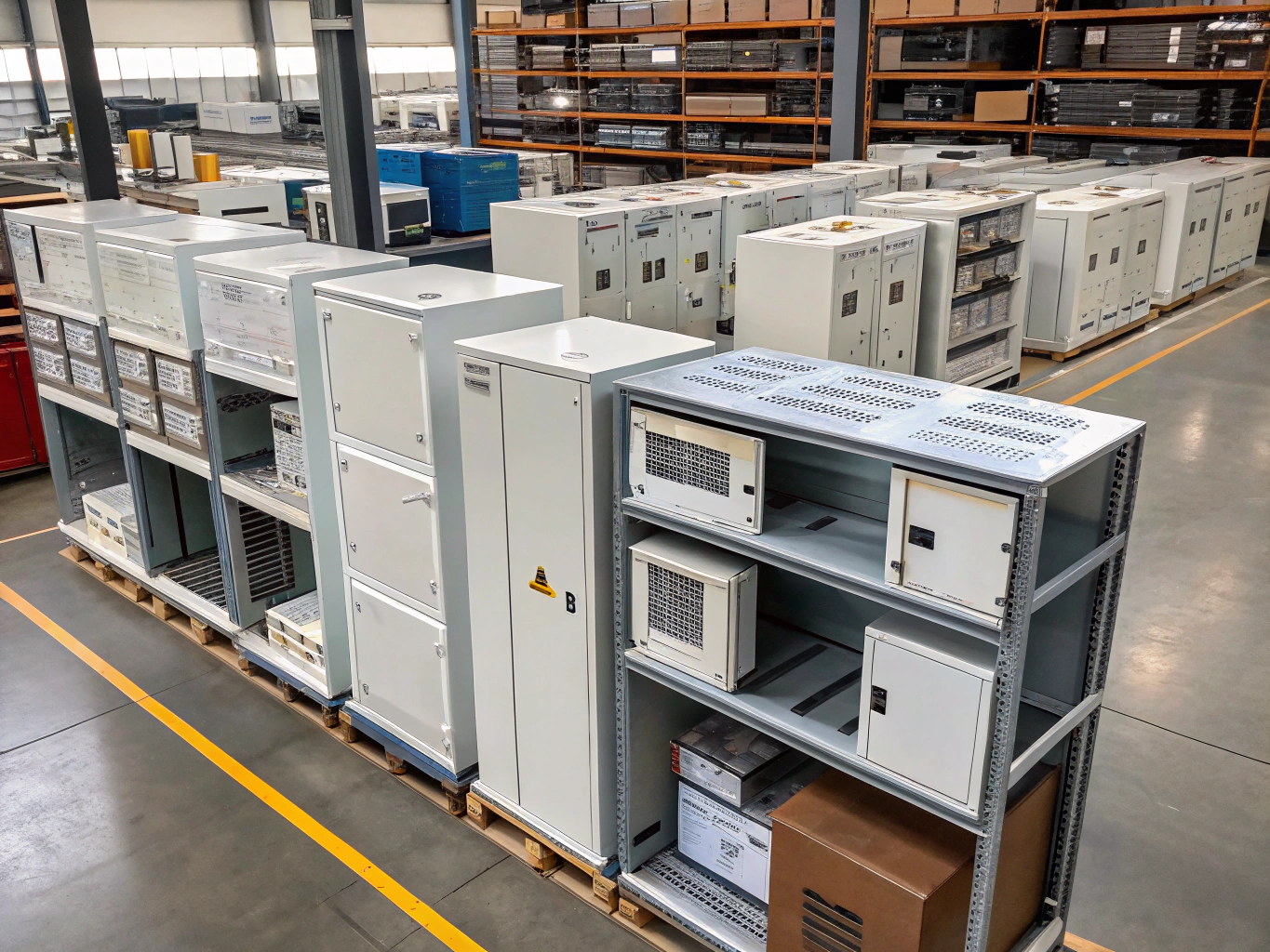 42U Standard Industrial Sheet Metal Enclosure