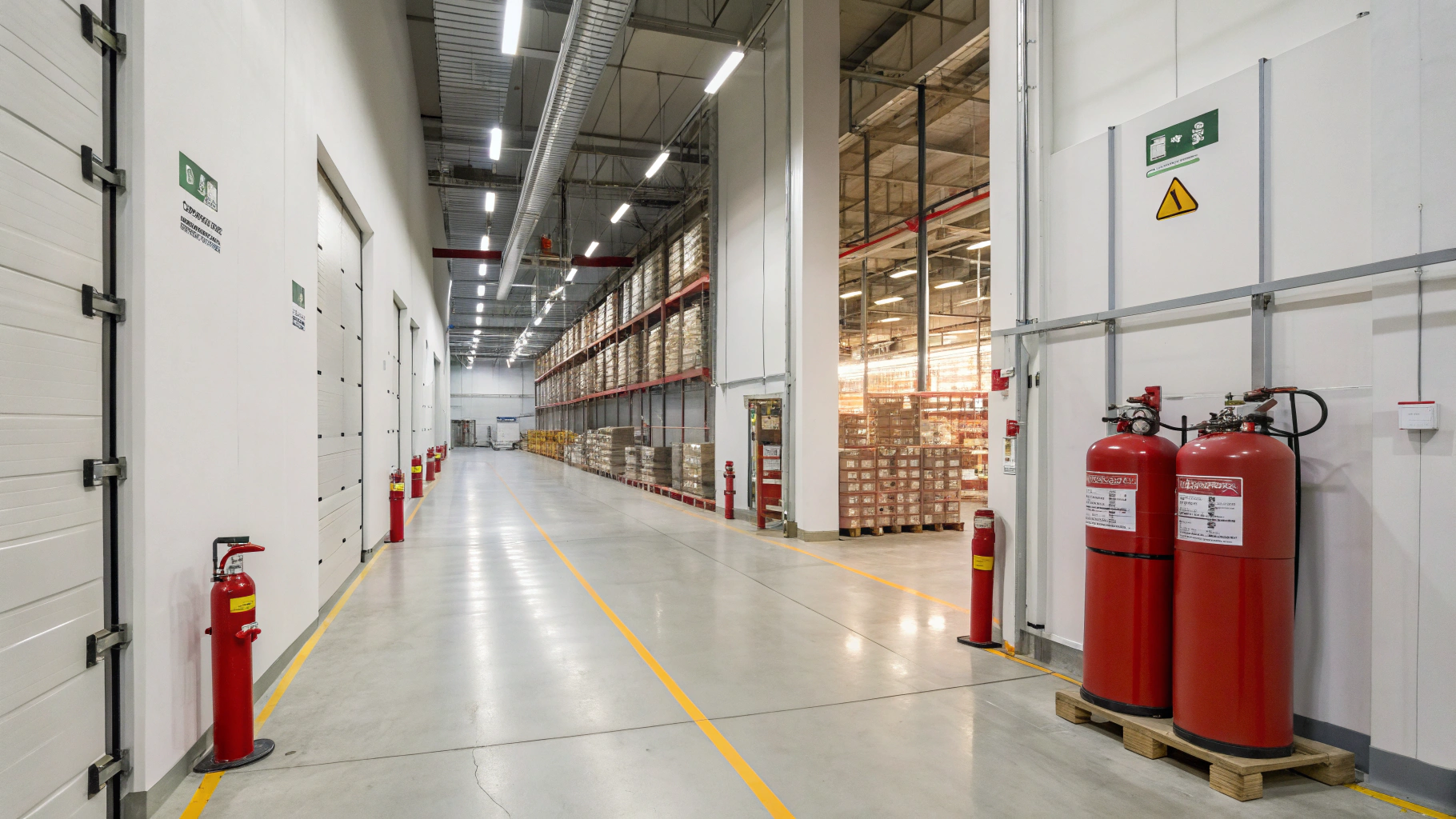Heavy-duty flammable storage cabinets industrial manufacturing facility