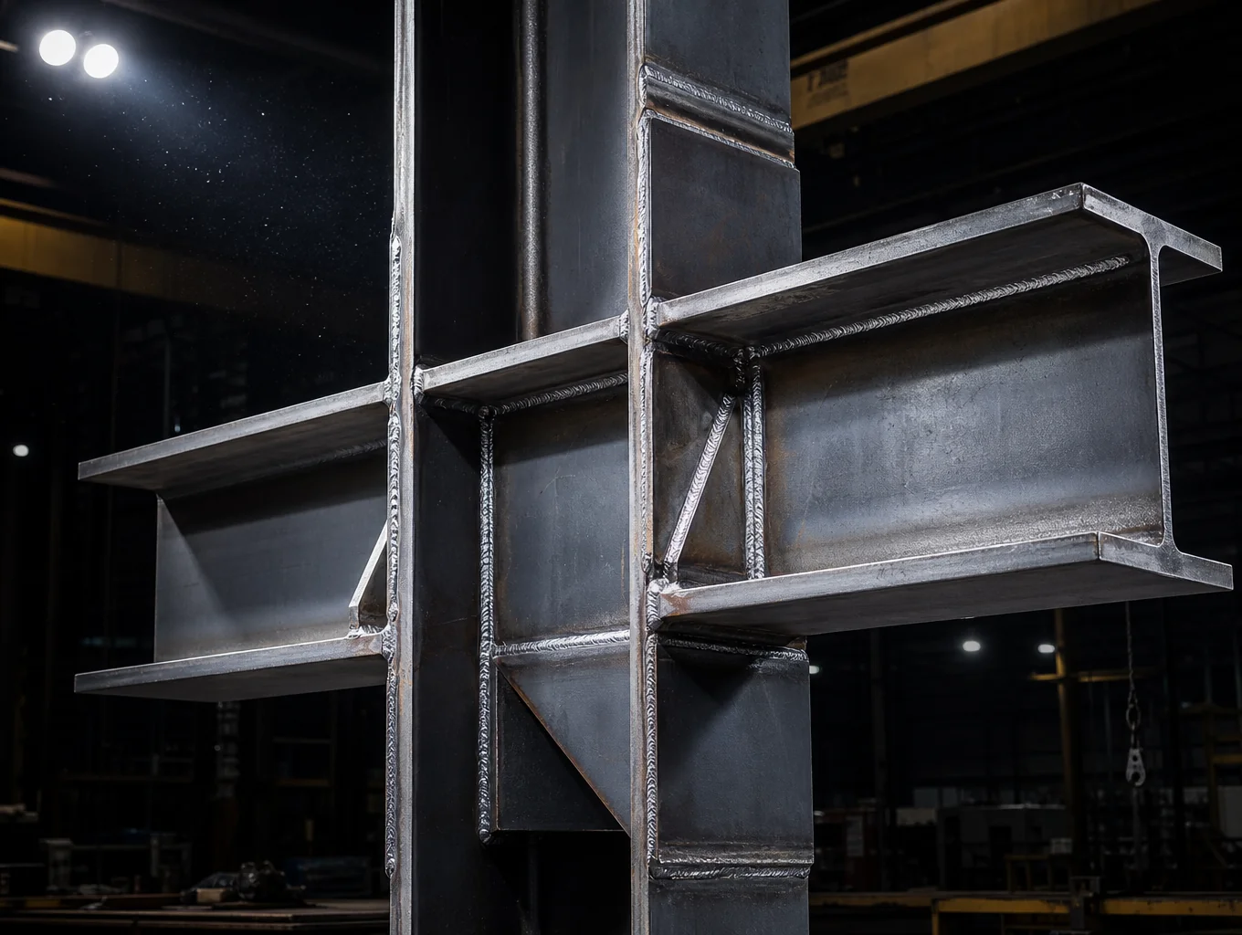 Large industrial equipment metal frames and structural housings
