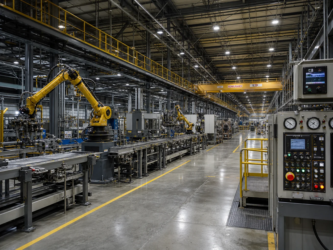 Industrial manufacturing plant electrical distribution system