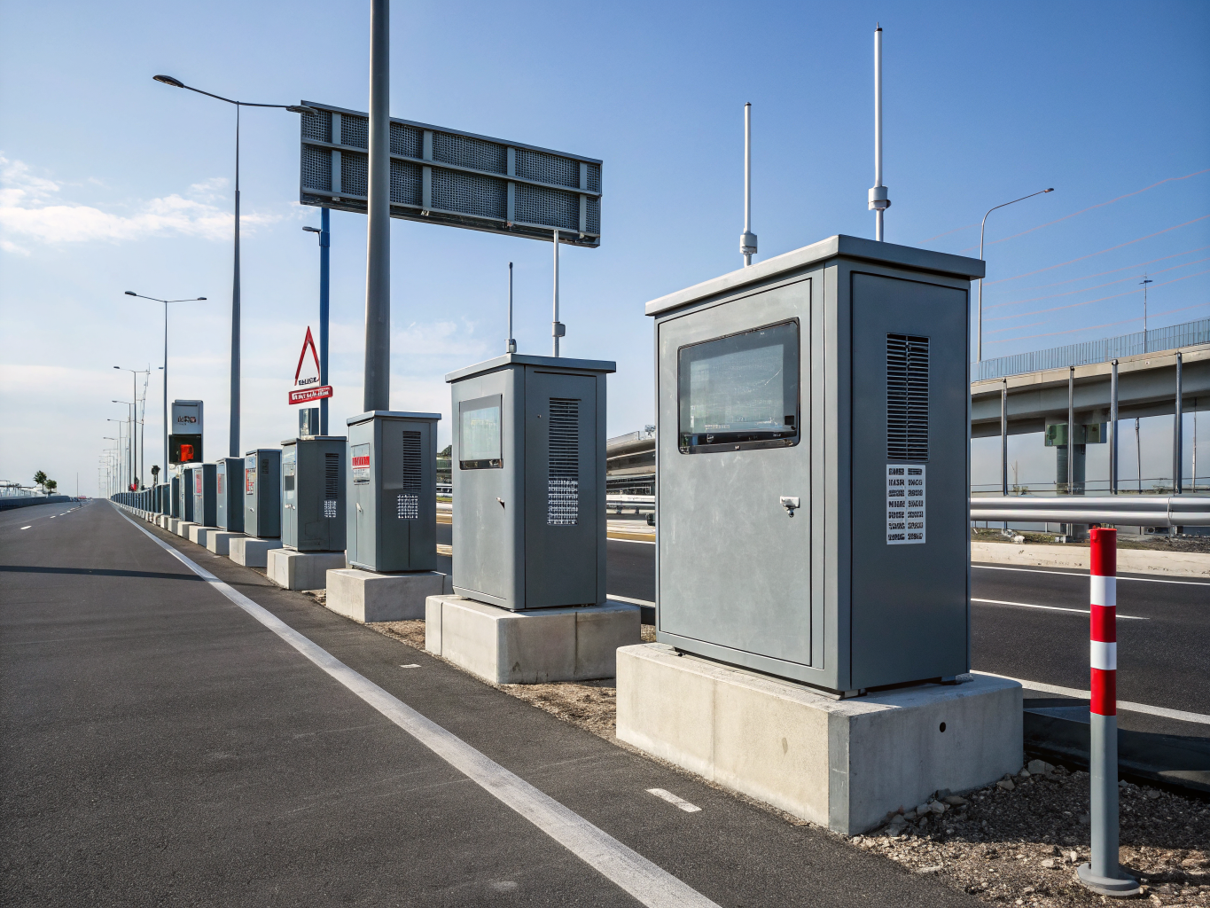 Series-TX Modular Heavy-Duty Traffic Control Sheet Metal Cabinet