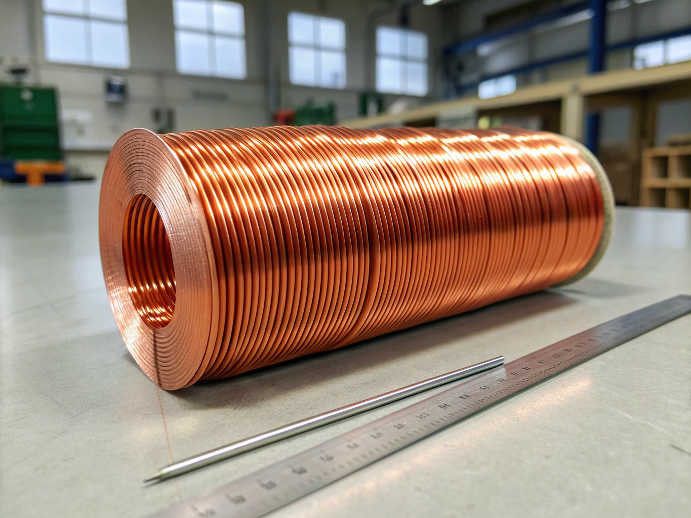 Raw copper and brass industrial sheet metal coils and precision blanks
