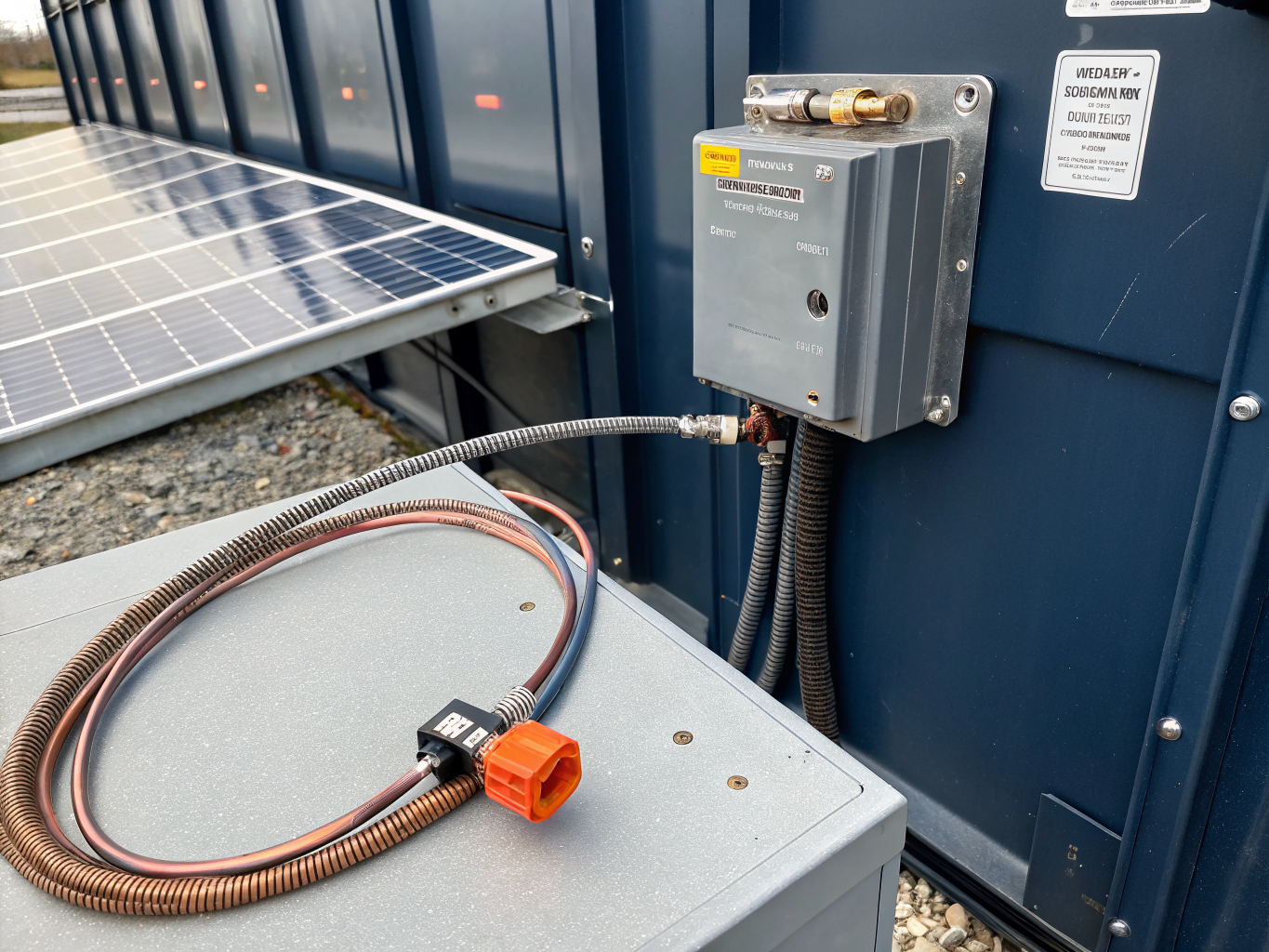 Heavy-Duty Stainless Steel Renewable Inverter Housing for commercial solar installations