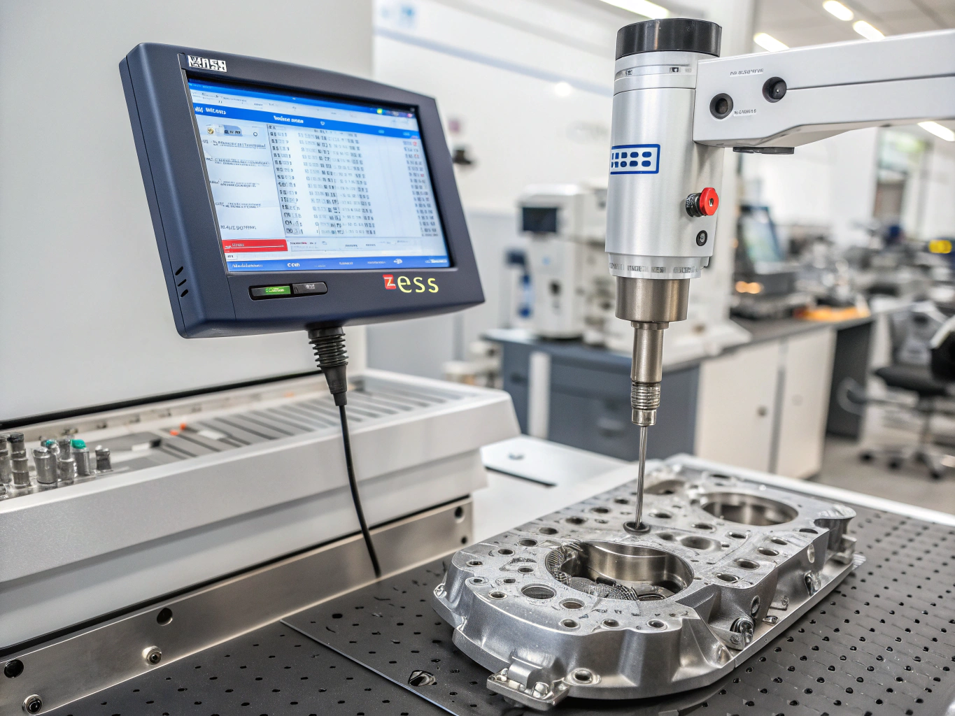 Precision measurement tools and metal enclosure tolerance check