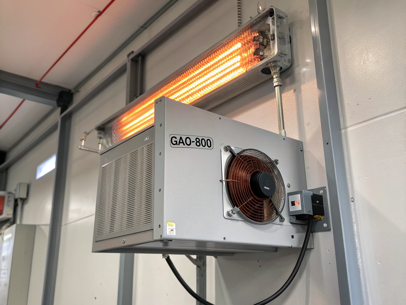 Integrated industrial climate control HVAC and thermal heat exchanger system