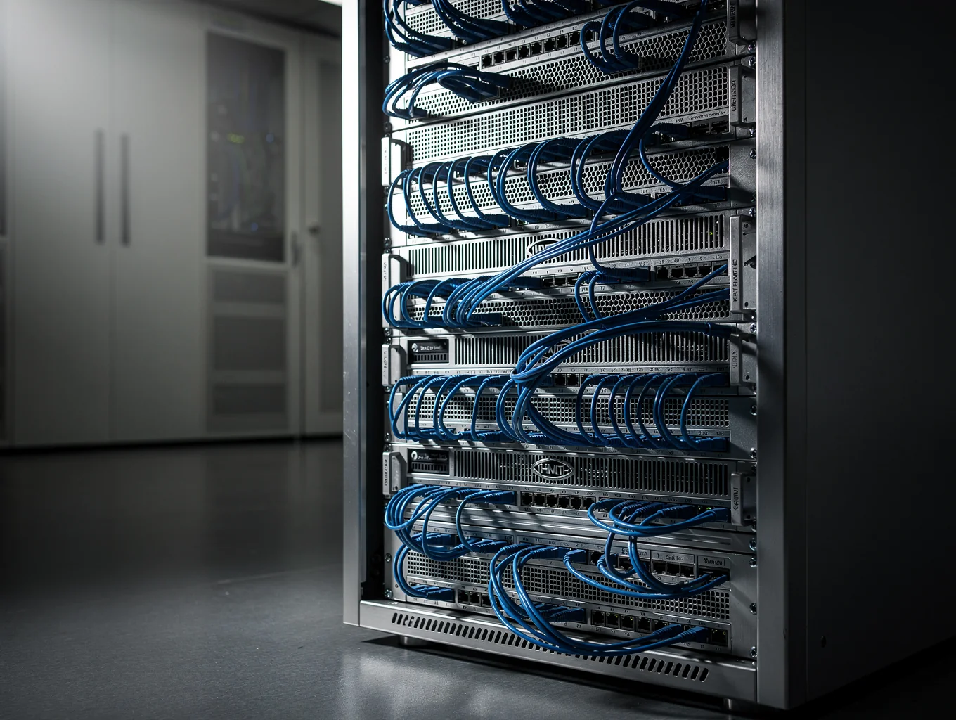 Precision sheet metal telecom cabinet internal rack frame