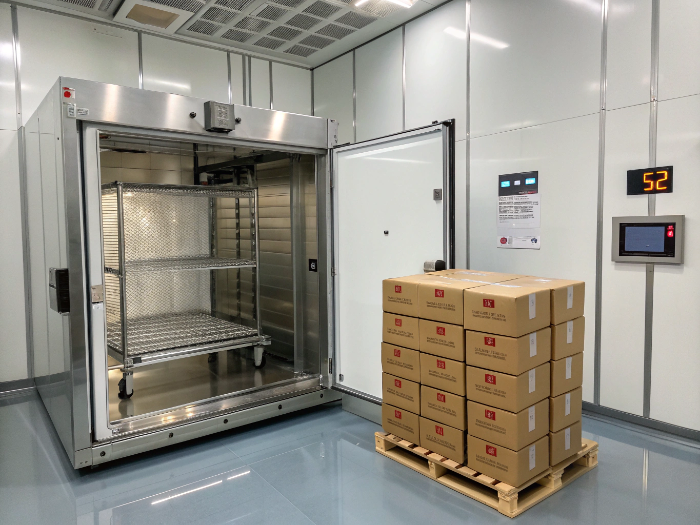 Thermal testing chamber and enclosure diagnostics
