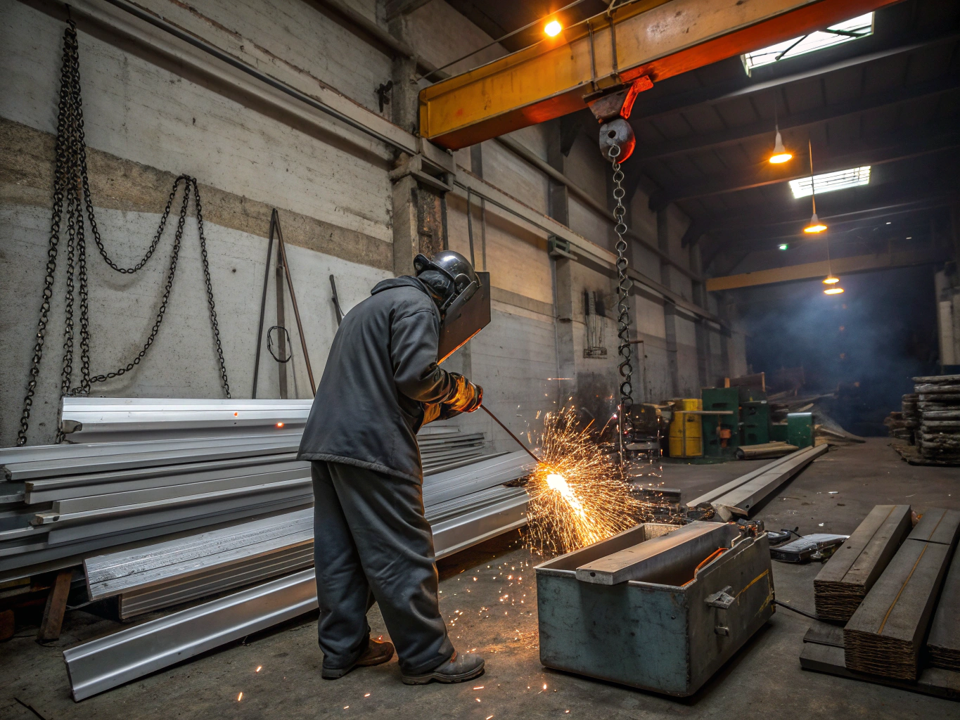 Precision welded metal assemblies with clean joints