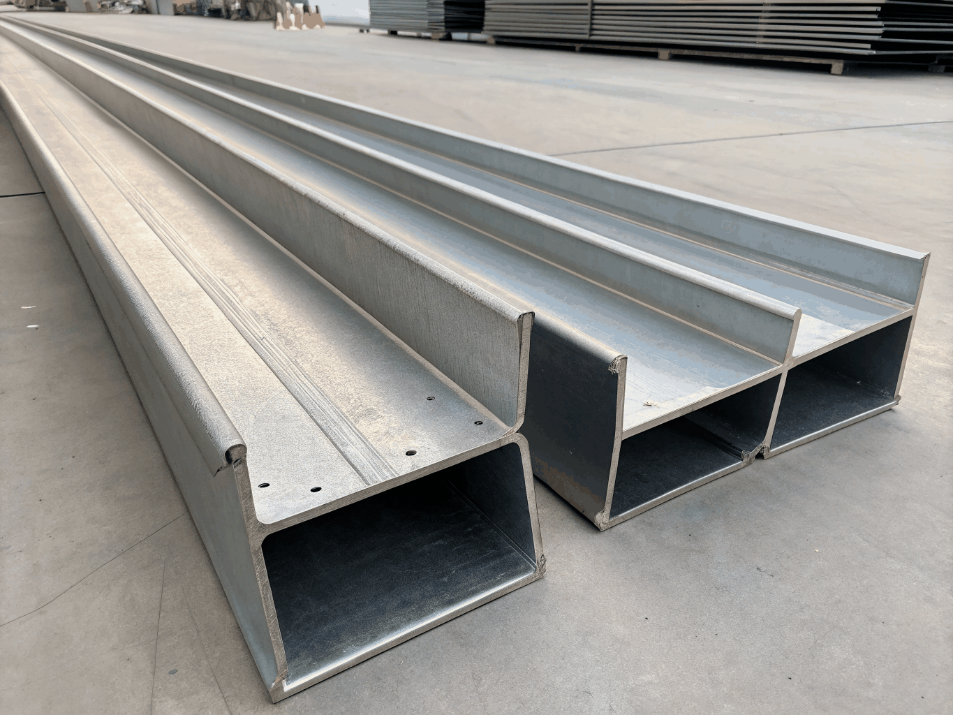 Custom cold formed steel profiles and structural support brackets