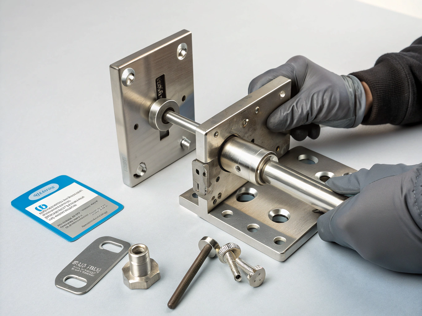 Turnkey welded sheet metal automotive sub-assembly module with hardware