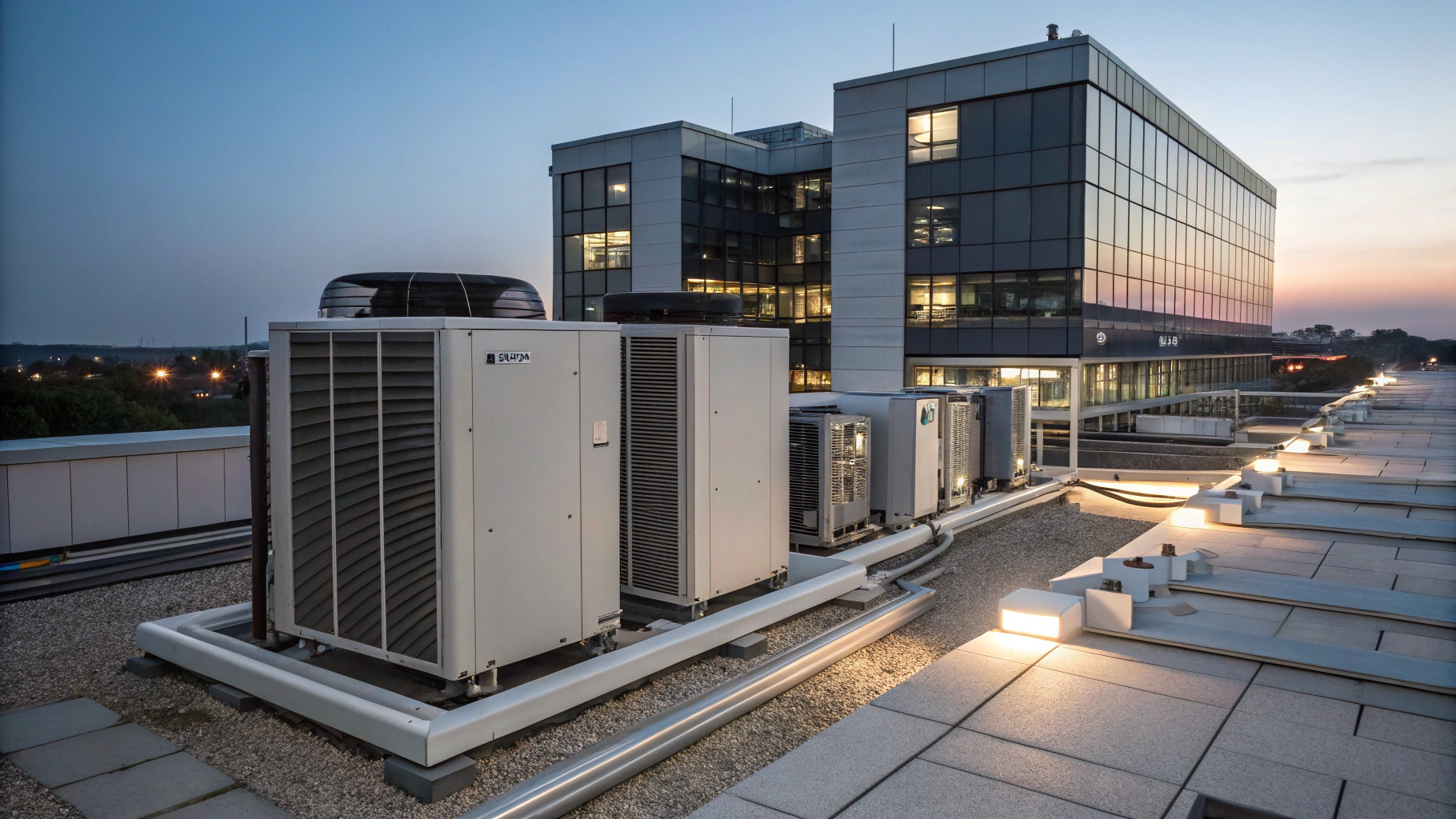 Commercial HVAC sheet metal fabrication