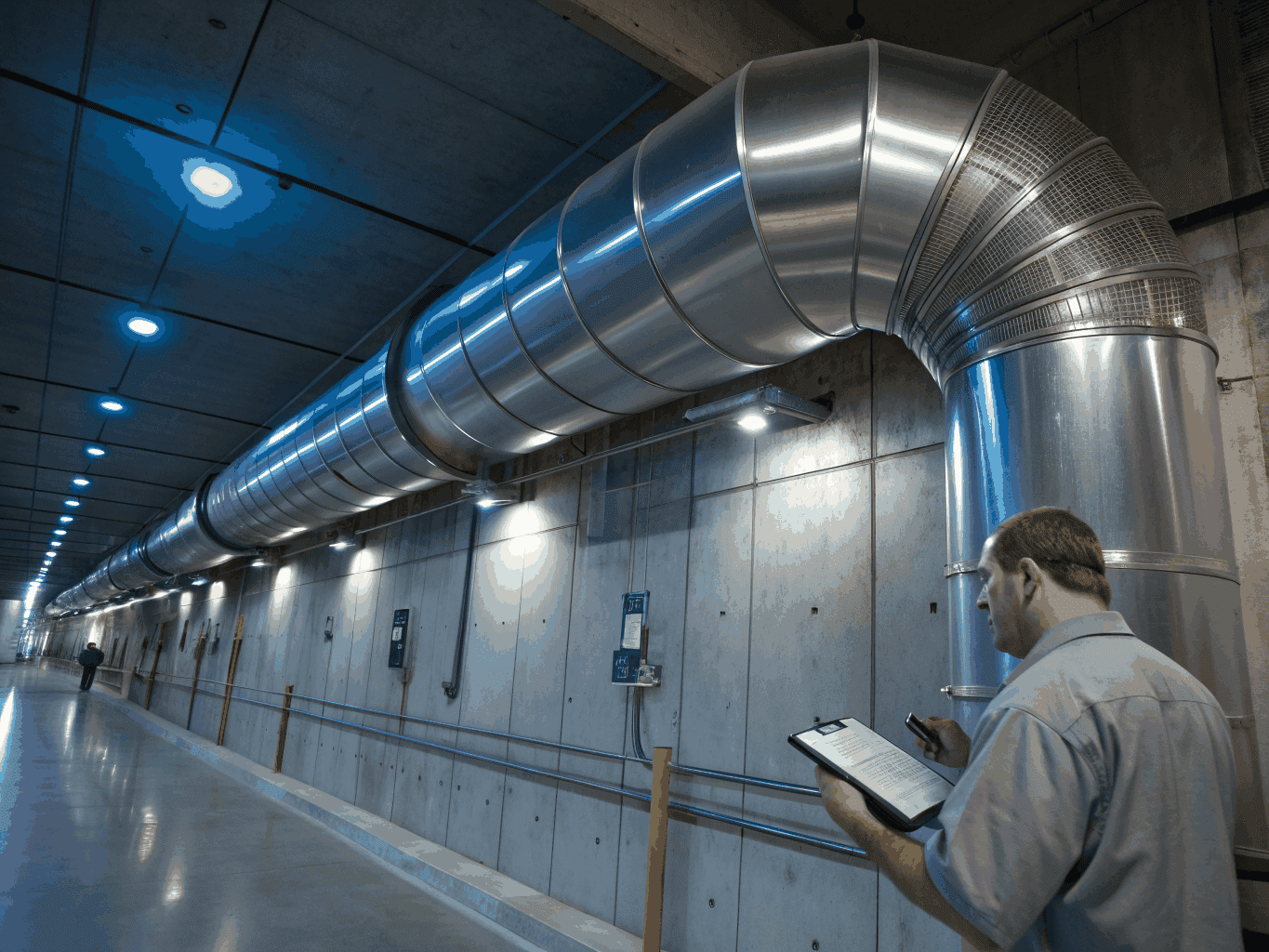 Precision fabricated HVAC companion flanges and insulated duct access doors