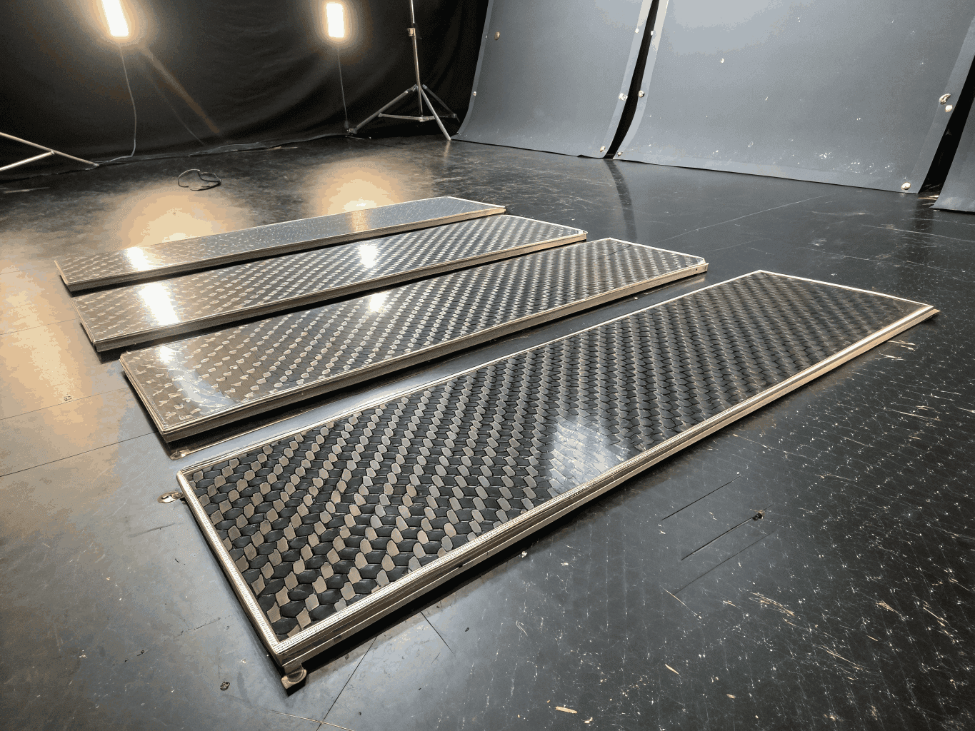 Fabricated metal aerospace replacement panels and brackets