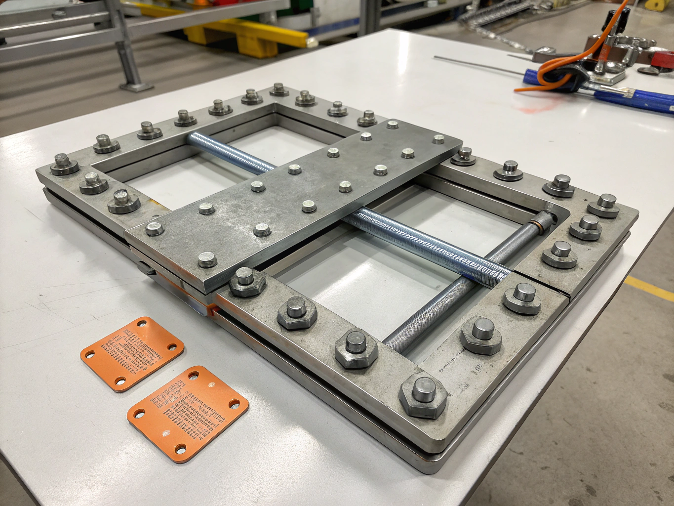 Custom cold formed structural brackets and connection plates